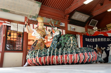 妻垣神社　神楽