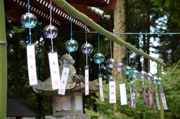 妻垣神社 風鈴