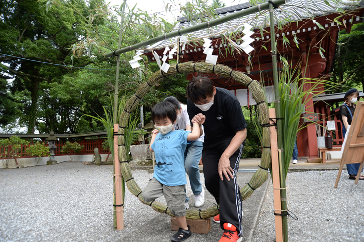 妻垣神社 夏越大祓式