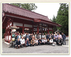 妻垣神社　松本清張記念館　友の会参拝