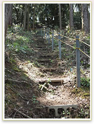 妻垣神社　元宮の参拝が楽になりました！