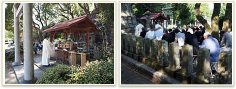 妻垣神社　8月第4日曜日 旧宇佐郡戦没者慰霊祭